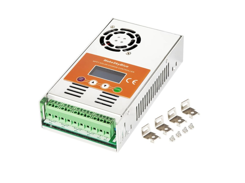 Сонячний контролер заряду MPPT MakeSkyBlue для батарей Li-NMC та LiFePO4, 60A 24V-V125 з функцією Wi-Fi Сонячний контролер заряду MPPT MakeSkyBlue для батарей Li-NMC та LiFePO4, 60A 24V-V125 з функцією Wi-Fi